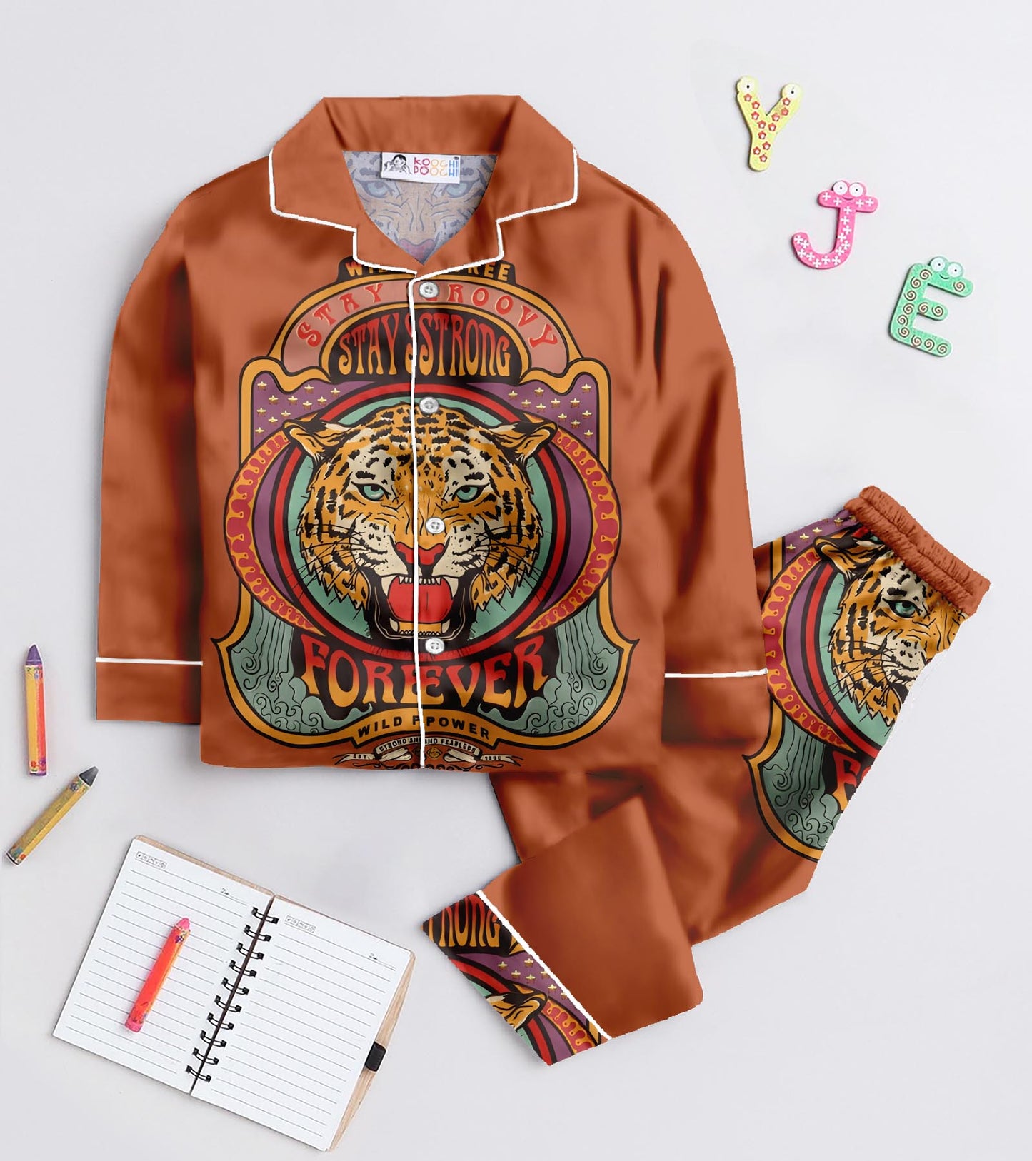 Wild Free Printed Nightsuit Set