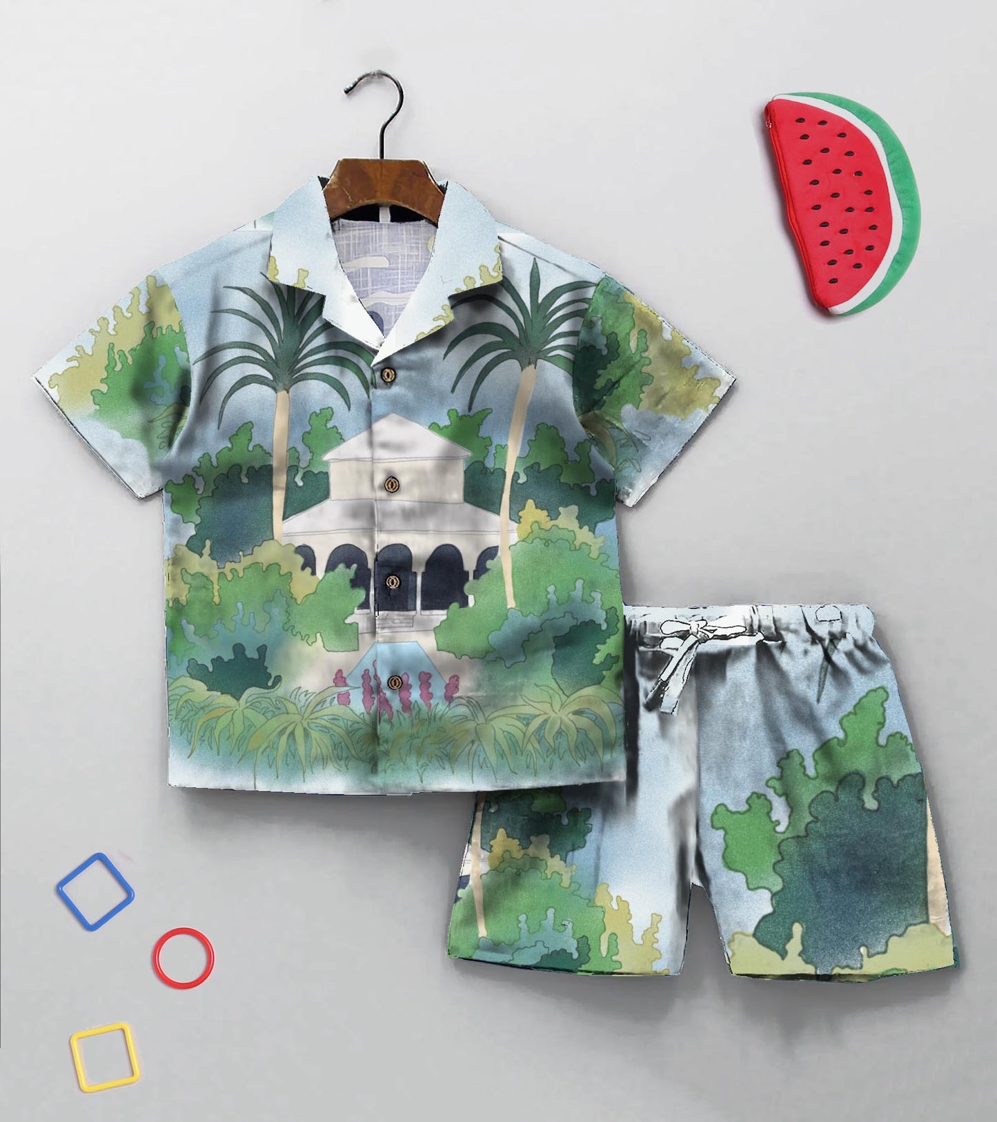 Zulu Printed Boys Co ord Set