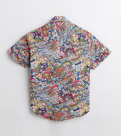Paisley Printed Half Sleeve Shirt