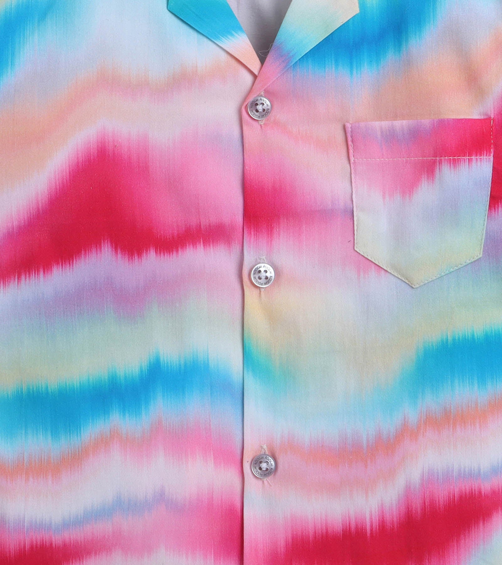 Colour Waves Digital printed Boys Shirt
