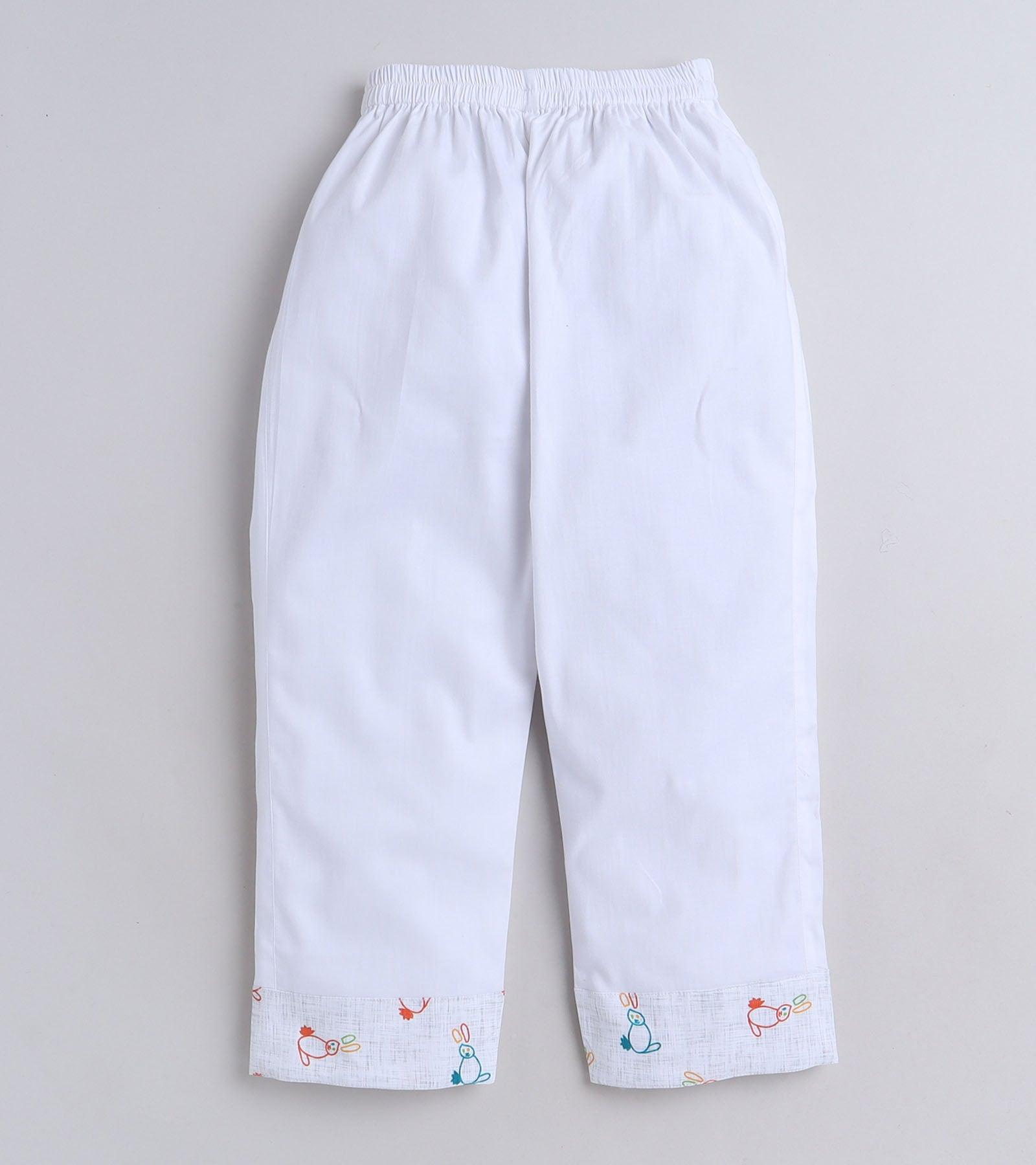 Dear Bunny Printed Pyjama Kurta Set
