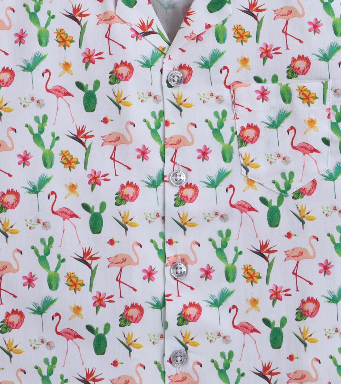 Flamingo Digital printed Boys Shirt