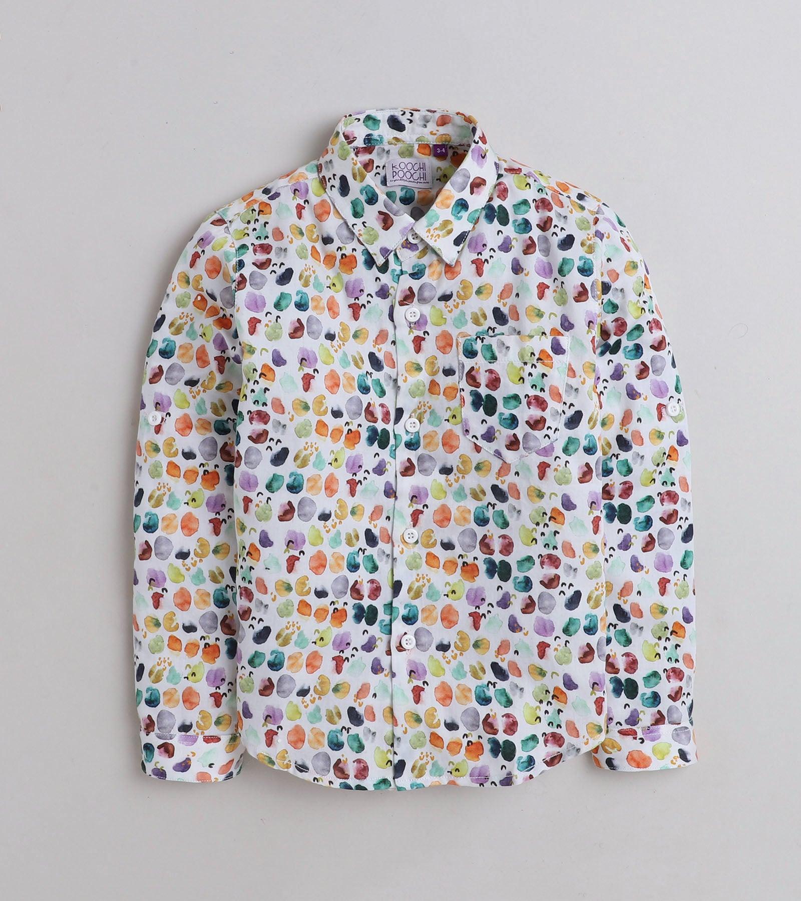 Mul Dro Printed Full Sleeve Shirt
