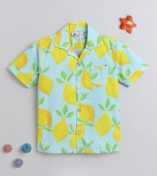 Lemony Digital printed Boys Shirt
