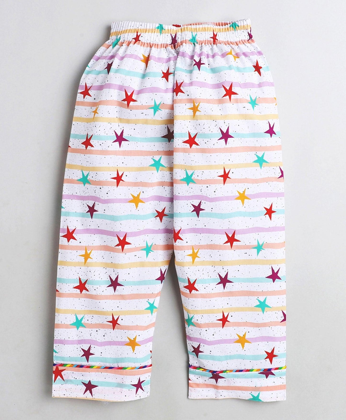 Twinkling Stars Printed Night Suit Set